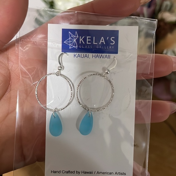 Kela’s hand crafted earrings from hawaii - Picture 4 of 5